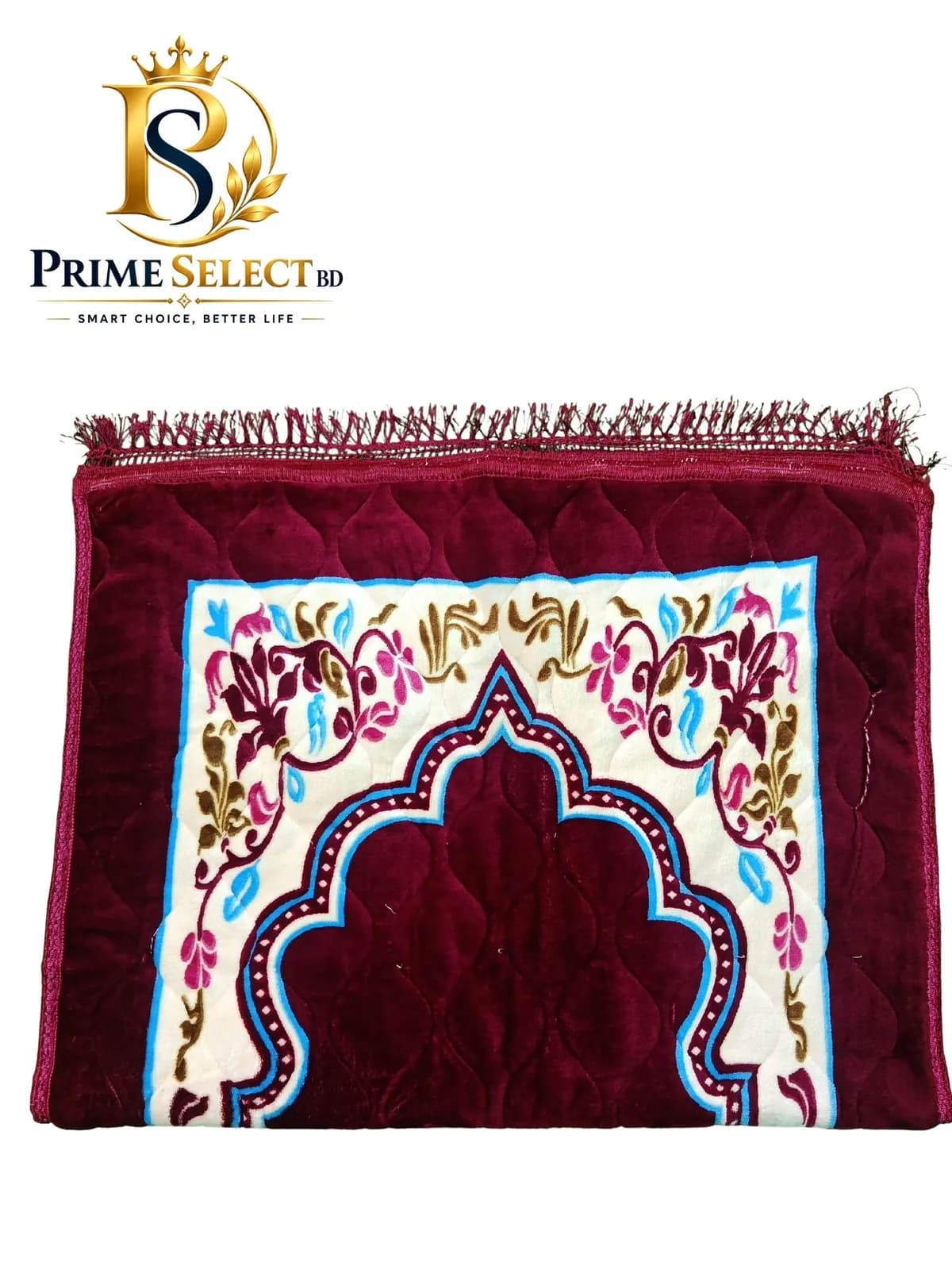 Premium Maroon Velvet Prayer Mat | āĻĒā§āϰāĻŋāĻŽāĻŋā§āĻžāĻŽ āĻŽā§āϰā§āύ āĻāĻžā§āύāĻžāĻŽāĻžāĻ