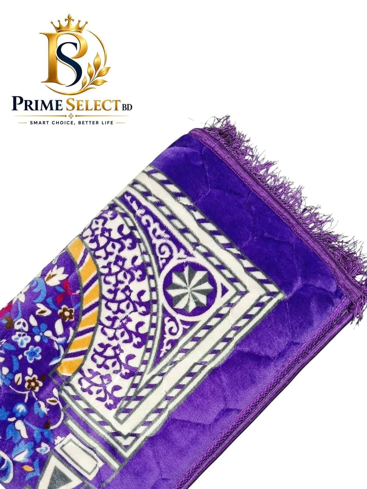 Premium Purple Floral Prayer Mat | āĻĒā§āϰāĻŋāĻŽāĻŋā§āĻžāĻŽ āĻŦā§āĻā§āύāĻŋ āĻĢā§āϞā§āϞ āĻāĻžā§āύāĻžāĻŽāĻžāĻ