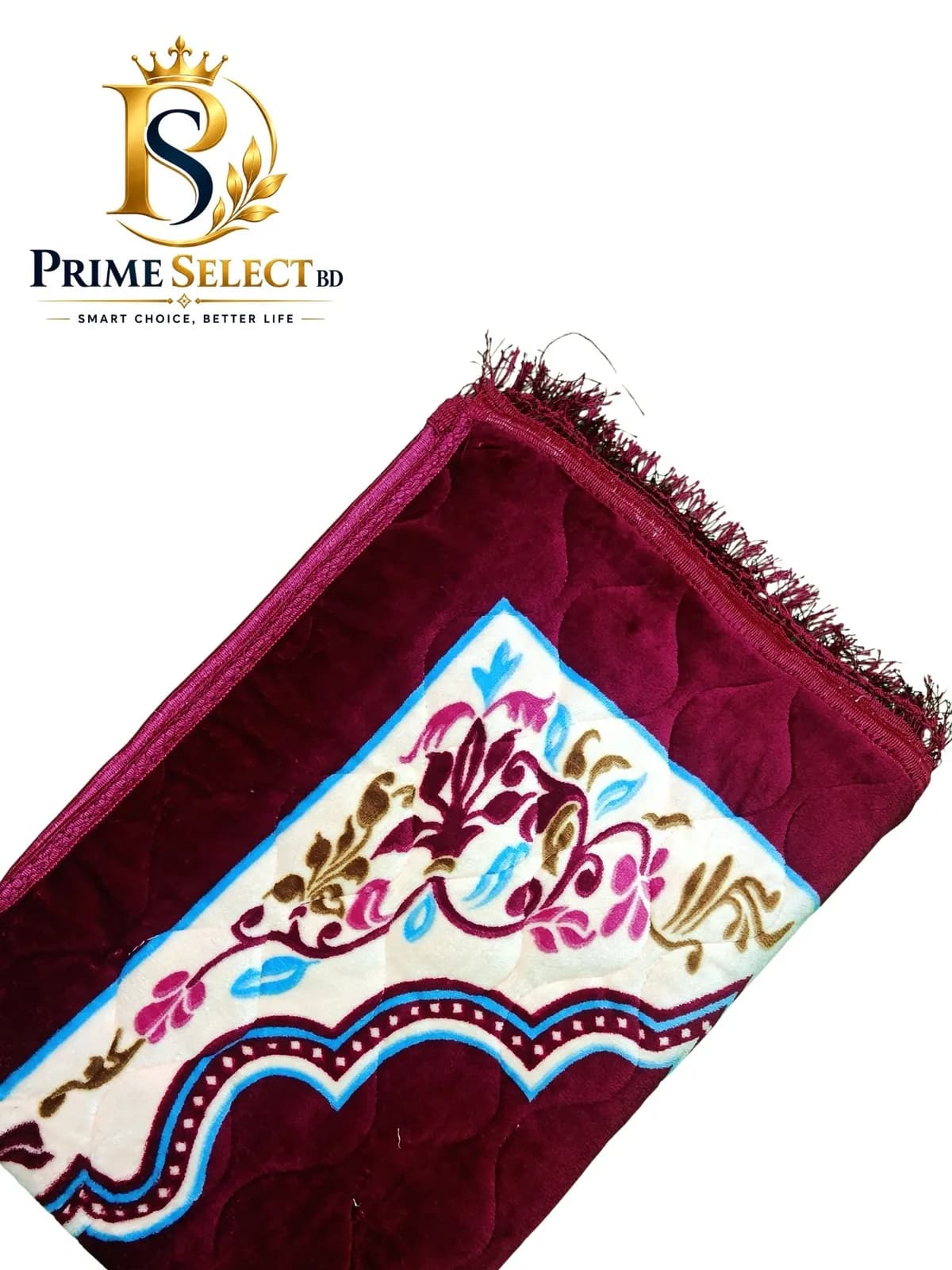 Premium Maroon Velvet Prayer Mat | āĻĒā§āϰāĻŋāĻŽāĻŋā§āĻžāĻŽ āĻŽā§āϰā§āύ āĻāĻžā§āύāĻžāĻŽāĻžāĻ